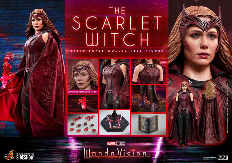 Hot Toys Marvel Wandavision The Scarlet Witch Sixth Scale Figure